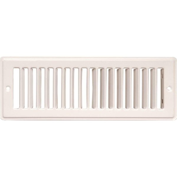 Imperial Mfg Grill Return Air 4X10In Wht RG1280A